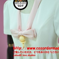 コスプレ衣装オーダーメイド：REBORN！　　ユニ　（白ワンピース）姫の決意