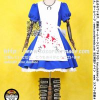 コスプレ衣装オーダーメイド：アリスリデル（ALICE LIDDELL）- “ノーマルモード” 「アリス：狂気の返品」